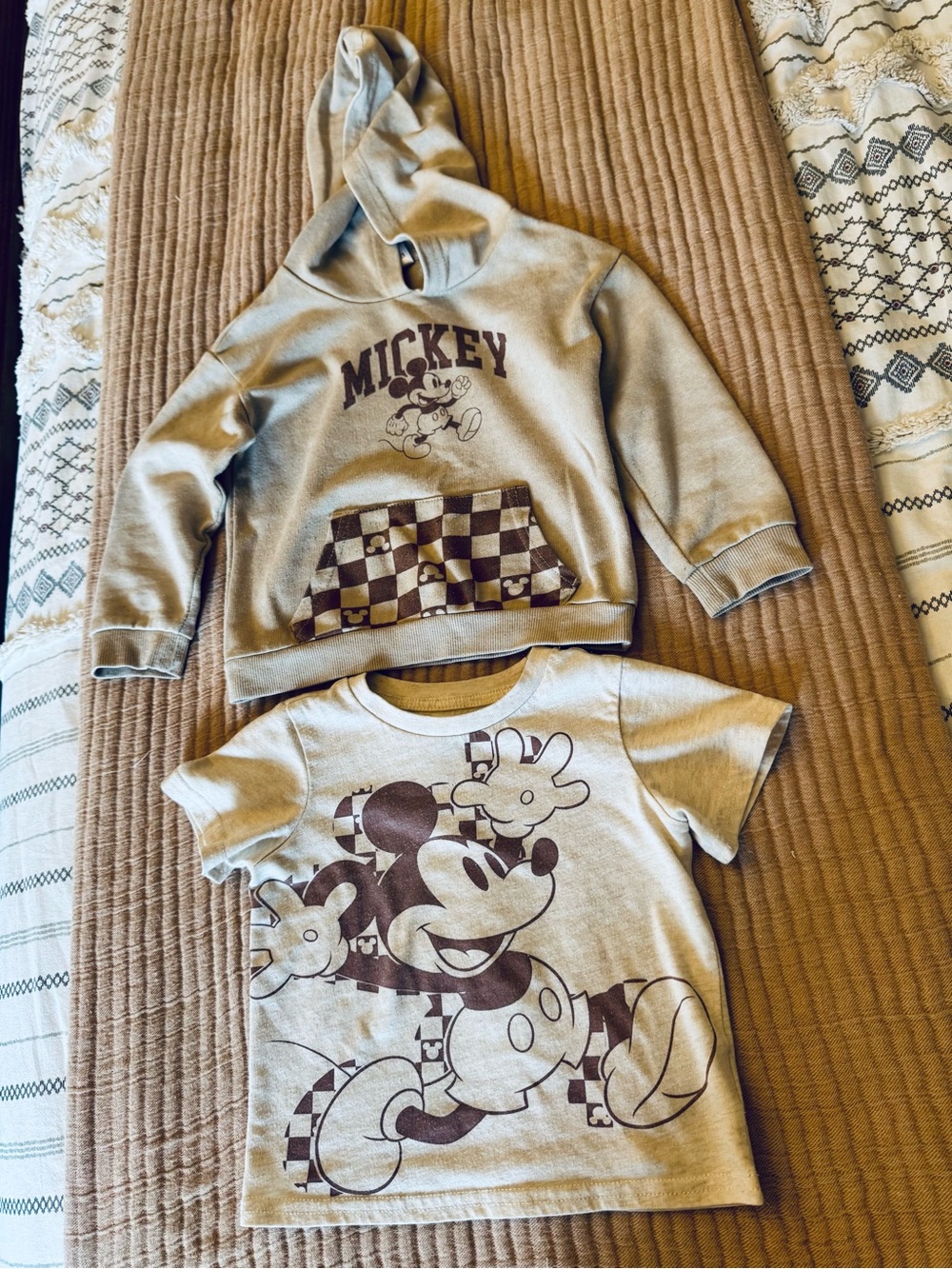 Disney Mickey Graphic Hoodie & Tee Set 24M